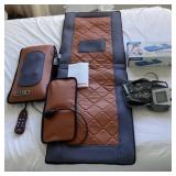 PPM081 Blood Pressure Monitor, Shiatsu Mattress Pad & Heating Pad 