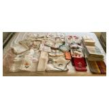PPM099 Mystery Lot Of Various Vintage Linens