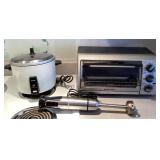 PPM113 Toaster Oven, Rice Cooker & Hand Held Blender
