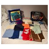 PPM127 Mystery Sewing Notions & Vintage Fabric Lot