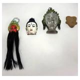 EHE041 - Multi lot of historical and religious tiny masks 