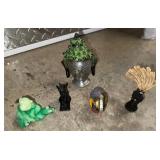 EHE049 - Multi lot of sculpted religious/historical/cultural miniature figures including Hawaiian