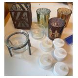 EHE059 - Multi lot of assorted candle holder decoration 