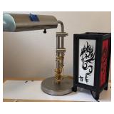 EHE063 - Modern articulation Lamp & Japanese Dragon Lamp 
