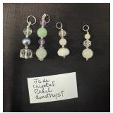 EHE125 - Myrna Lee Chang Jade Xrystal Pearl Amethyst Pendant 