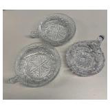 EHE302 - Assorted lot of Crystal Service Bowls 