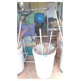 KVS022 Weed Whacker & Misc. Garden Tools