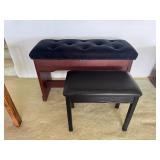 KVS068 - Pair of Piano Stools