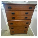 KVS071 - 5 Dresser Chest Lawrance Oak 