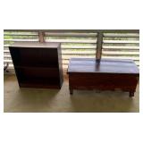 KVS075 - Small Wood Shelf + Wood Chest