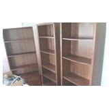 KVS086 Three Wooden Shelving Units