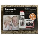 EFF012 - Panasonic KX-TGM420W Amplified Cordless Telephone with Digital Answering Machine