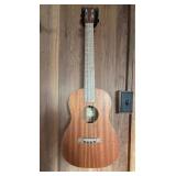 EFF028 Caramel Electric Ukulele with Wall Mount