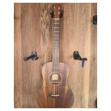 EFF031 Caramel Electric Ukulele with Wall Mount