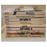 EFF059- Assorted Nintendo Wii Games
