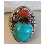 EFF069- Sterling Silver Navajo Men