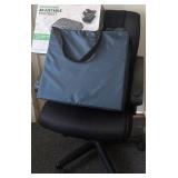 EFF101 Office Chair With Seat Cushion and Adjustable Footrest