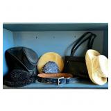 EFF112 Australian Leather & 90’s Hats, Grunge Belt, And Giani Berini Purse 