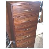 EFF137 Wood Six-Drawer Dresser