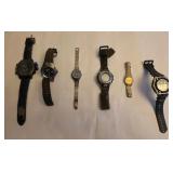 EFF196 - Collection Of Watches (6) Seiko, Casio, Timex, Rado & More