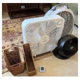 EFF203 Various Fans And Office Items