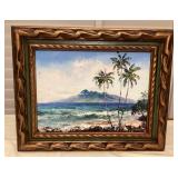 MHH007 Framed Original Scenic Painting 