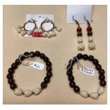 MHH055 Hawaiian Themed Pikake Flower Costume Jewelry 