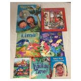 MHH070 Seven Children’s Hawaiian Hardcover Books 