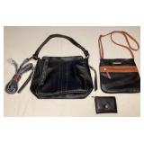 MHH079 Black Nine West & Montana West Bags & Giani Bernini Wallet
