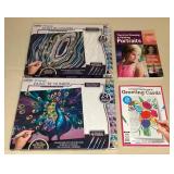 MHH095 Paint By Number Sets, How To Make Portraits Art Book & Coloring Book