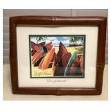 MHH138 Framed “Surfboards” Picture By Peggy Chun