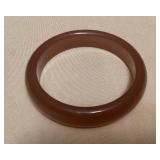 MHH175 Plum Jade Bangle Bracelet New