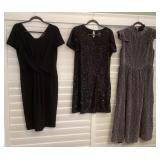 MHH199 Kate Spade, Emporio Armani & DKNY Black Dresses