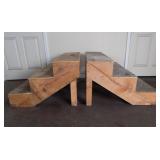 FDC001 Pair of Wooden Steps