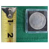 FDC008 One 1891 Morgan Silver Dollar No Mint Mark