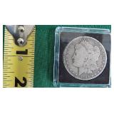 FDC015 One 1884 Morgan Silver Dollar O Mint Mark