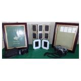 FDC047 Vintage Canon QL17, Nikon Coolpix and Frames
