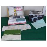 FDC054 Vintage Minolta 16-P Camera Kit in Box & Photowipes