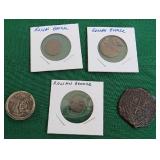 FDC061 Roman Bronze Coins, Queen Guinevere Coins & More