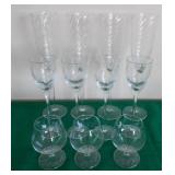 FDC123 Champagne, Wine & Brandy Glasses