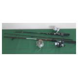 FDC126 Daiwa Reels & Master Expedition Fishing Poles