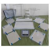 FDC129 Plexi-Glass & Plastic Plates Lot