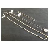 FDC164 Silver Necklaces, Bracelet and Pendant