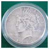 FDC068 One 1926 Silver Peace Dollar