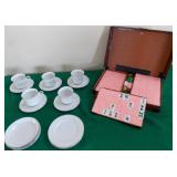 FDC090 Mahjong Tea Party - Crown Victoria Lovelace China