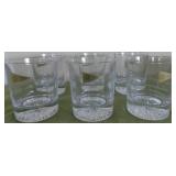FDC119 Six Royal Crystal Rock Lead Crystal Tumblers