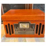 EBE053 Crosley Radio, CD, Tape, And Record Player 