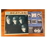 EBE054 Original 1964 Vinyl Record: Meet The Beatles 