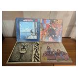 EBE071 - Classic Rock Vinyl Record Lot – Santana, Crosby Stills & Nash, Carpenters (4 LPs)