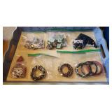 EBE072- Costume Jewelry Earrings And Bracelets